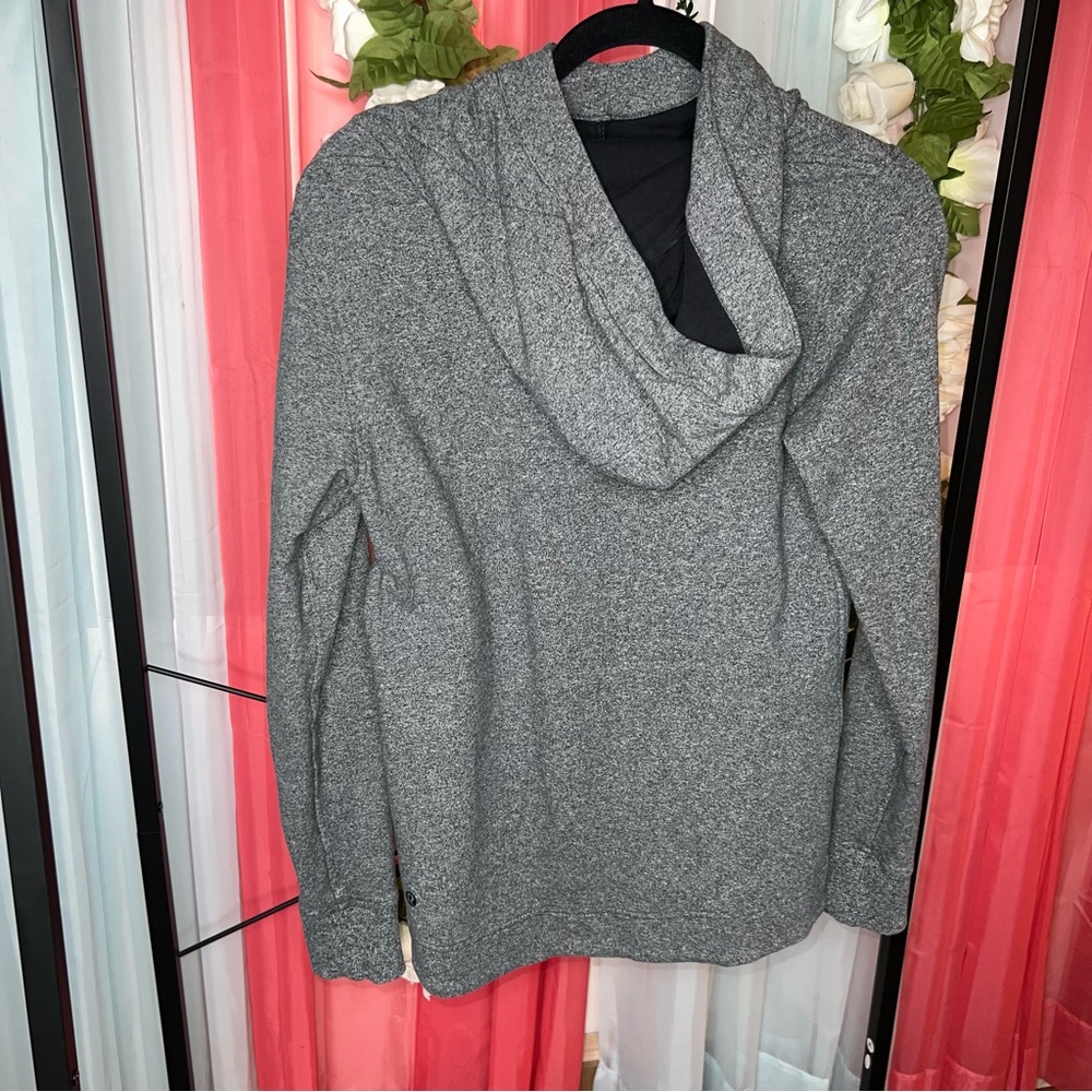 Lululemon Gray Split Pullover Sweater - image 2
